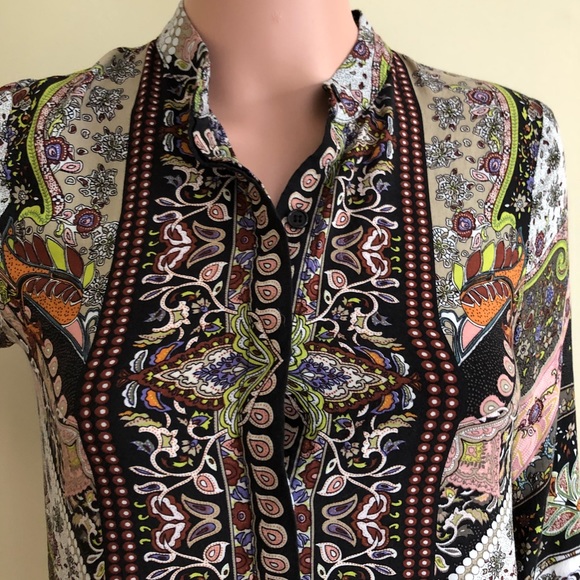 Cotton Candy Floral Paisley Tunic - Picture 3 of 8